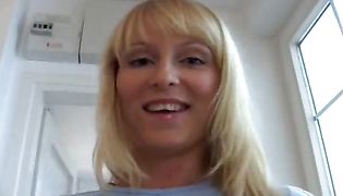 Staggering Jasmin cries with joy while having her twat roughly pounded