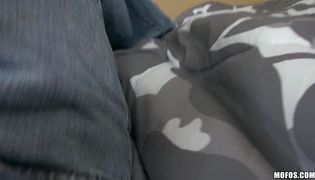 Voluptuous nympho Lucy Tyler is eager to show her cock sucking skills