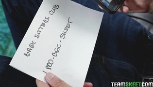 Cute Carmen Caliente perks her lips up and sucks it