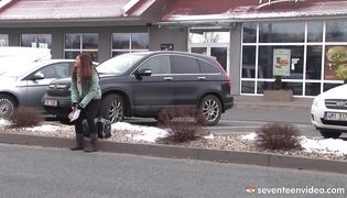 Hunk fuck stupendous brunette Cute without stopping