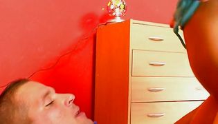 Lovable brunette Isabel A seduced pal and fucked him until they both cummed